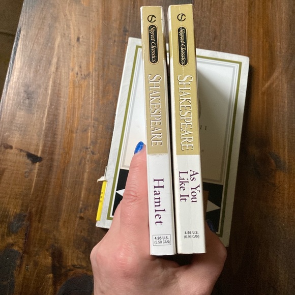 Shakespeare Trio - As You Like It - Richard II - Hamlet - Good Paperback Set! - Picture 12 of 12